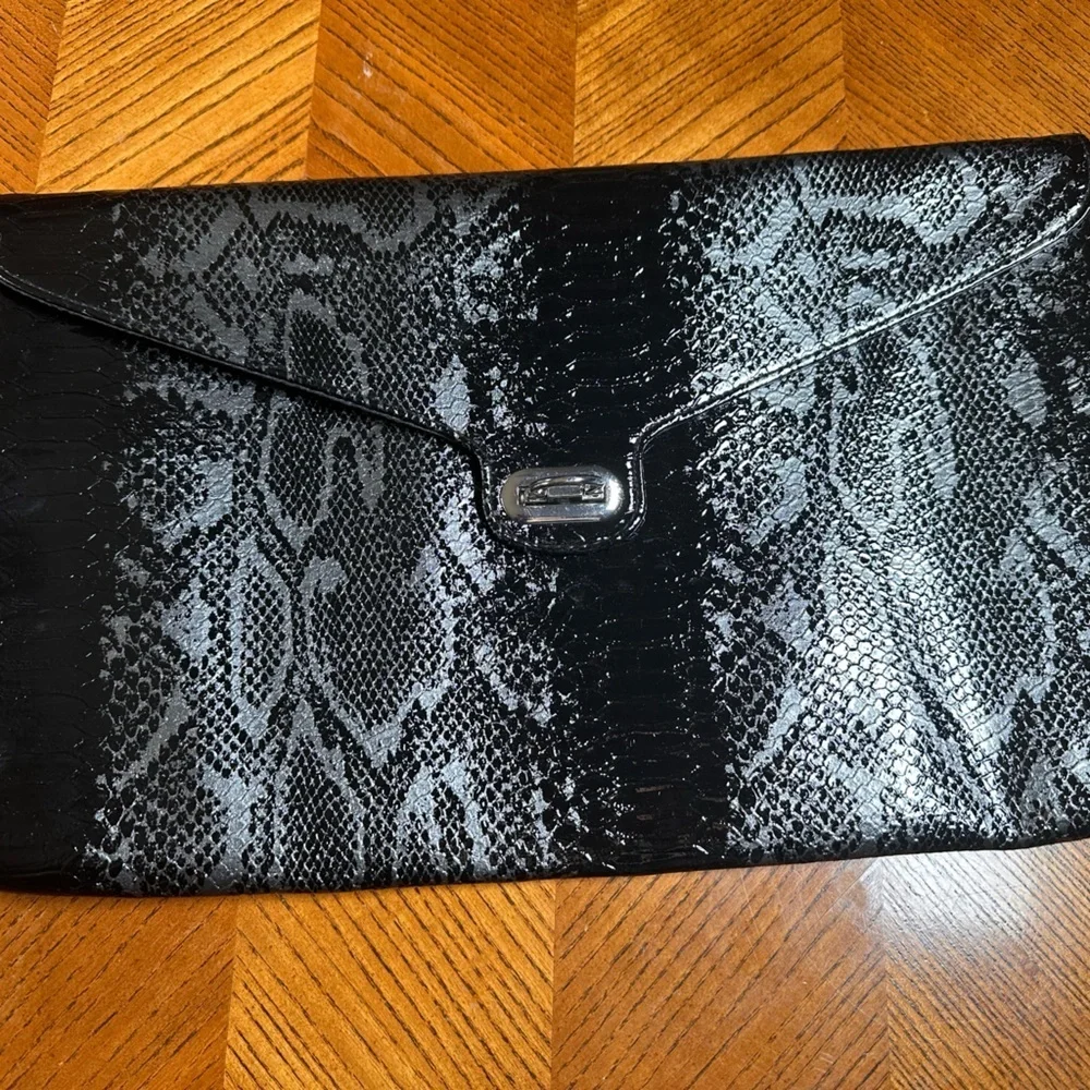 Black make up bag